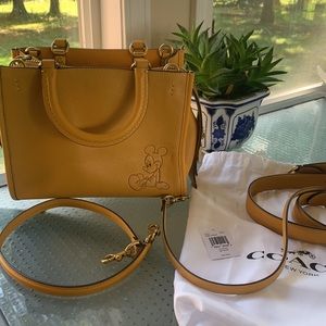 Coach Buttercup Mickey Rogue NWT